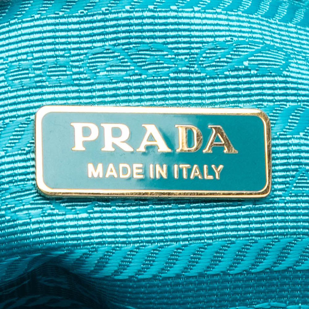 Pre-Loved Prada Tessuto Canapa Logo Bow Satchel - Picture 5 of 6